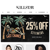 KILLSTAR UK email thumbnail