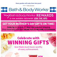 Bath and Body Works email thumbnail