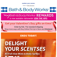 Bath and Body Works email thumbnail