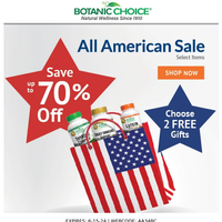 Botanic Choice email thumbnail