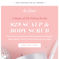 Drybar email thumbnail