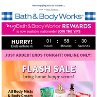 Bath and Body Works email thumbnail