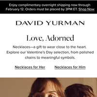 David Yurman email thumbnail