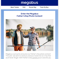 Megabus email thumbnail