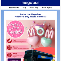 Megabus email thumbnail