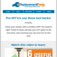 eReplacementParts email thumbnail