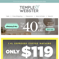 Temple & Webster email thumbnail