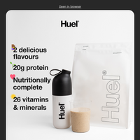 Huel UK email thumbnail