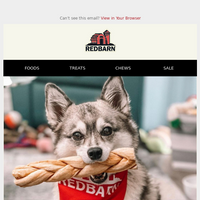 Redbarn Pet Products email thumbnail