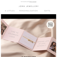 Joma Jewellery email thumbnail