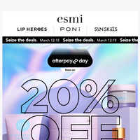 Esmi Skin Minerals email thumbnail