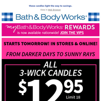 Bath and Body Works email thumbnail