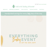 Natural Baby Shower email thumbnail