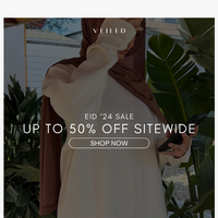 Veiled Collection email thumbnail