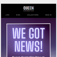 Queen Cosmetics email thumbnail