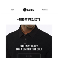 Cuts Clothing email thumbnail