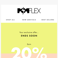 POPFLEX email thumbnail