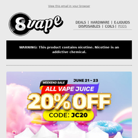 8Vape email thumbnail