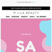 Lila Beauty email thumbnail