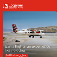 Loganair email thumbnail