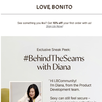 Love Bonito email thumbnail