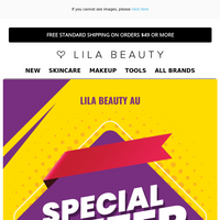 Lila Beauty email thumbnail