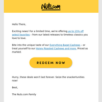 Nuts.com email thumbnail