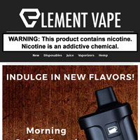 Element Vape email thumbnail