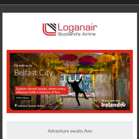 Loganair email thumbnail