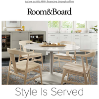 Room & Board email thumbnail