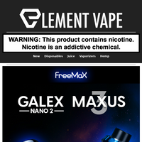 Element Vape email thumbnail