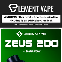 Element Vape email thumbnail