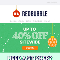 Redbubble email thumbnail