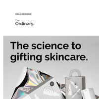 The Ordinary email thumbnail