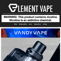 Element Vape email thumbnail