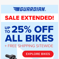 Guardian Bikes email thumbnail