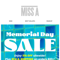 Shop Miss A email thumbnail