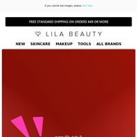 Lila Beauty email thumbnail