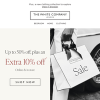 The White Company UK email thumbnail