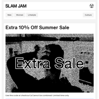 Slam Jam email thumbnail