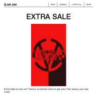 Slam Jam email thumbnail