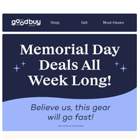 Good Buy Gear email thumbnail