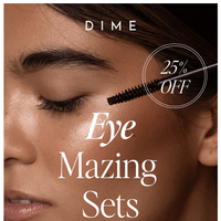 DIME Beauty email thumbnail