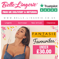 Belle Lingerie email thumbnail