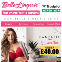 Belle Lingerie email thumbnail