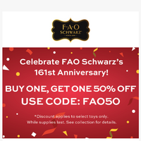 FAO Schwarz email thumbnail