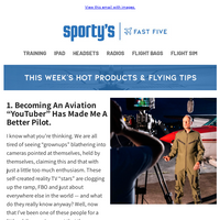 Sporty's Pilot Shop email thumbnail