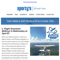 Sporty's Pilot Shop email thumbnail