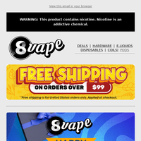 8Vape email thumbnail