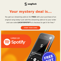 Songfinch email thumbnail